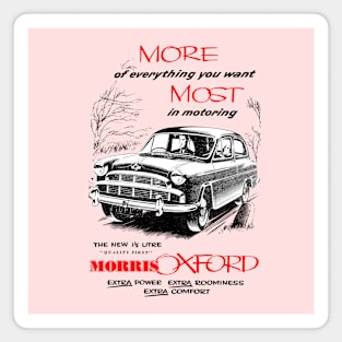 MORRIS OXFORD - advert Magnet